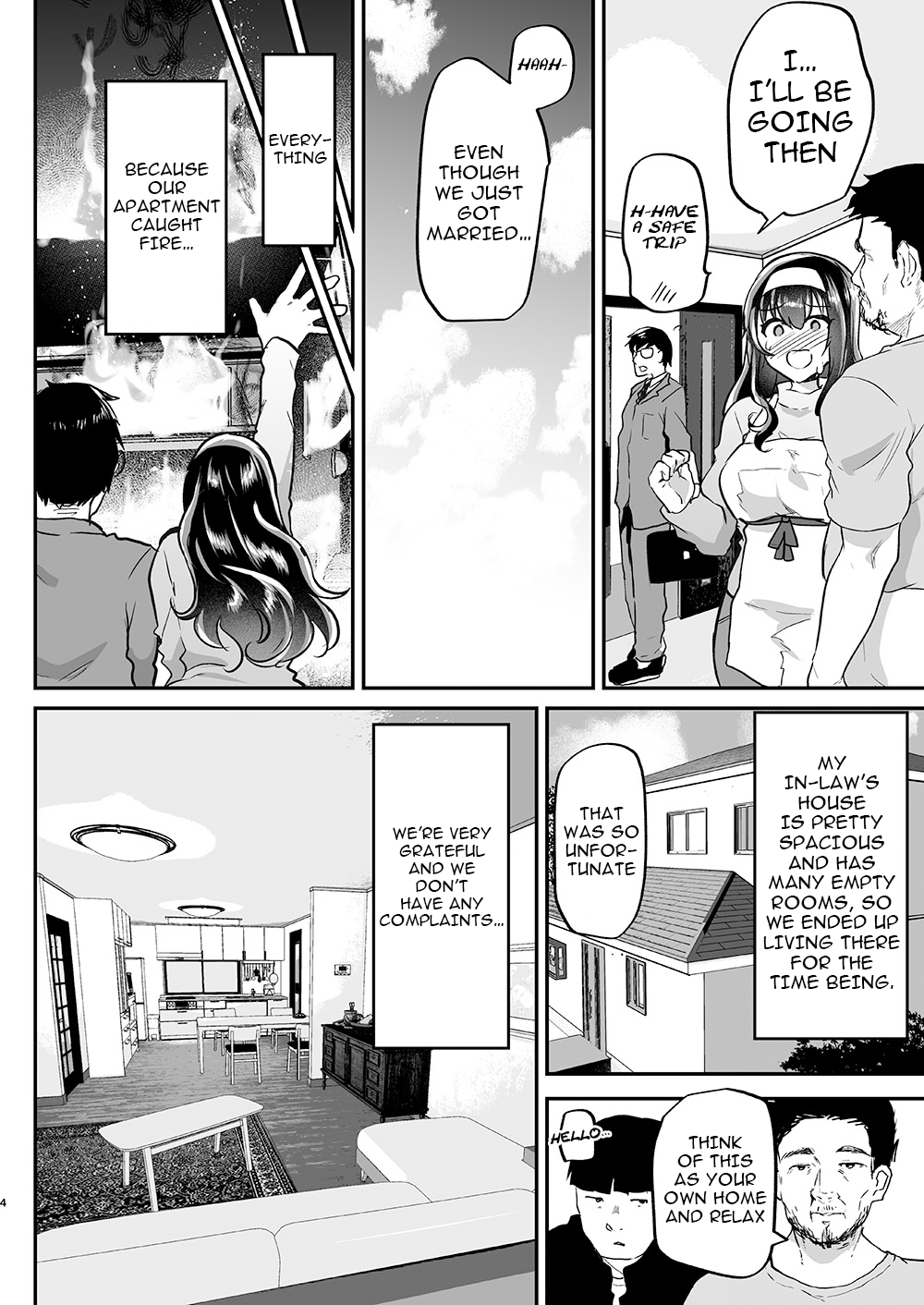 Hentai Manga Comic-My Husband's Household - Sakura, The Newlywed Wife Being Targeted By Her Father-In-Law-Read-5